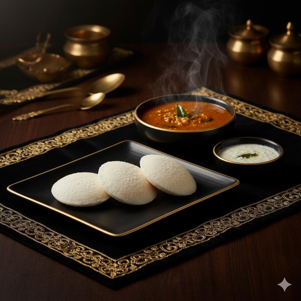 Idli and Sambhar